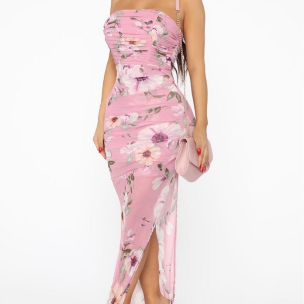 Maxi floral dress